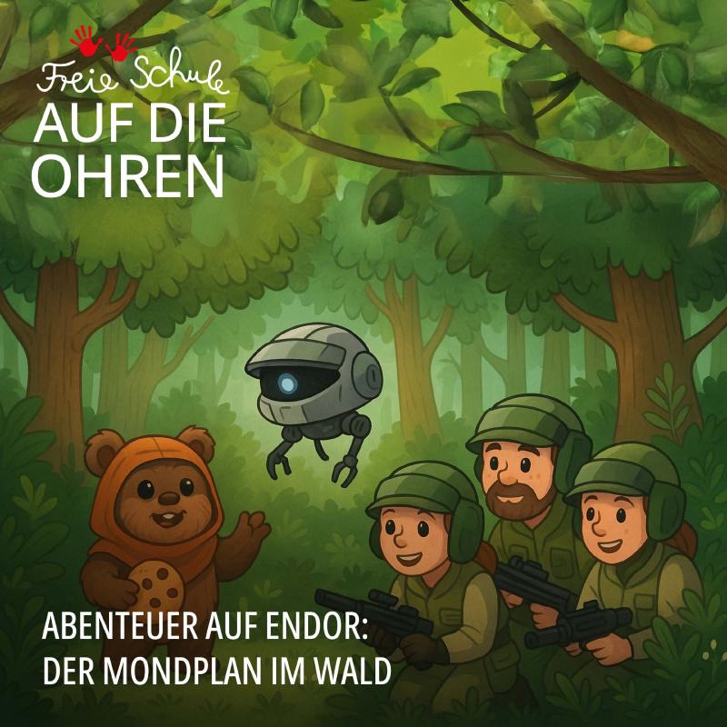 Der Mondplan im Wald